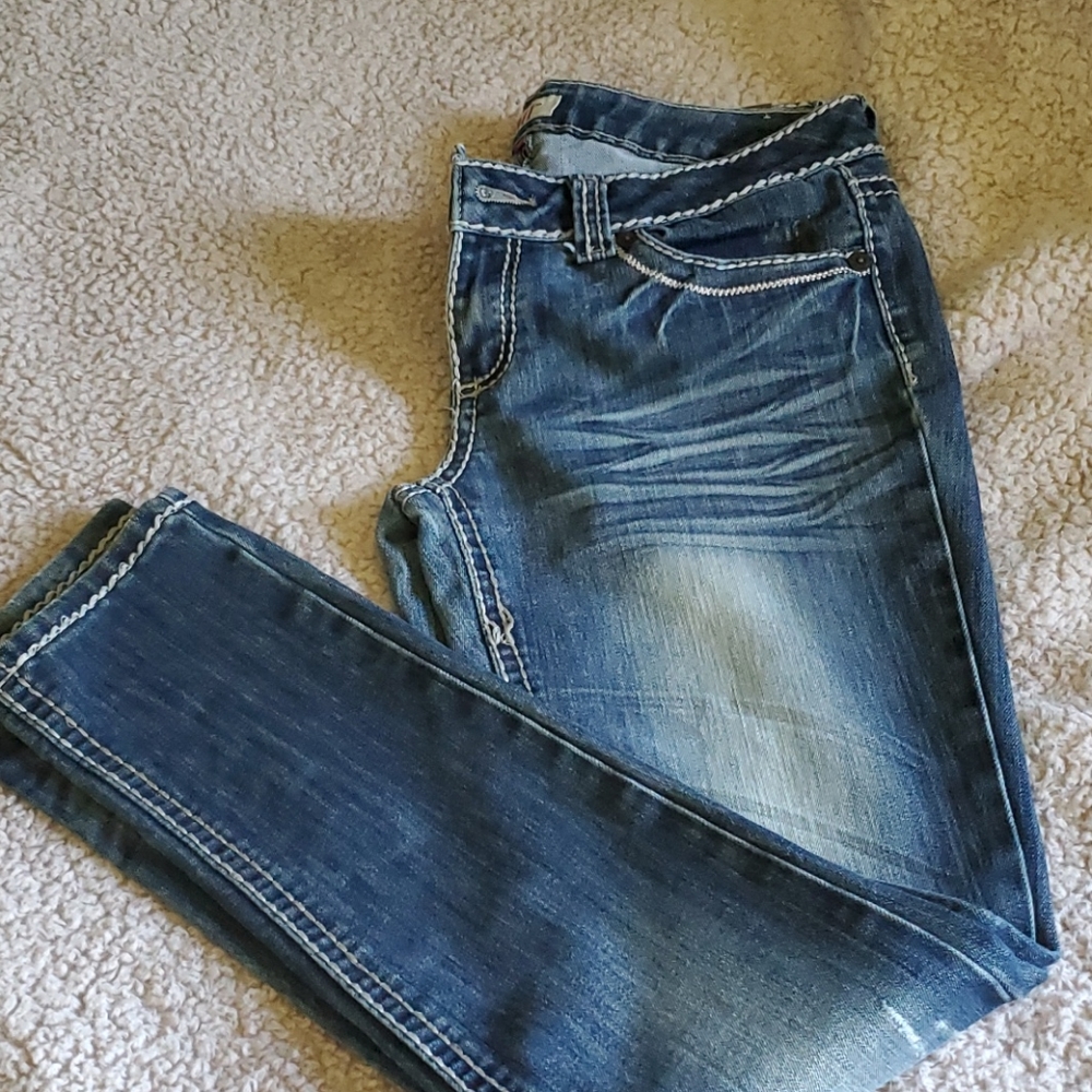 YMI Dark Stonewashed Jeans